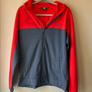 The North Face Performance Jacket Red and Gray